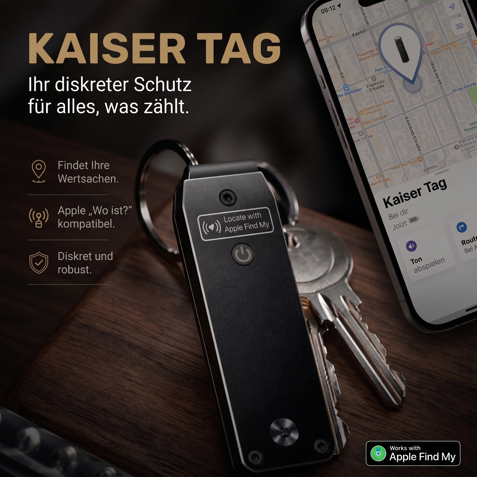 Kaiser Tag – Unsichtbarer Eigentumsschutz