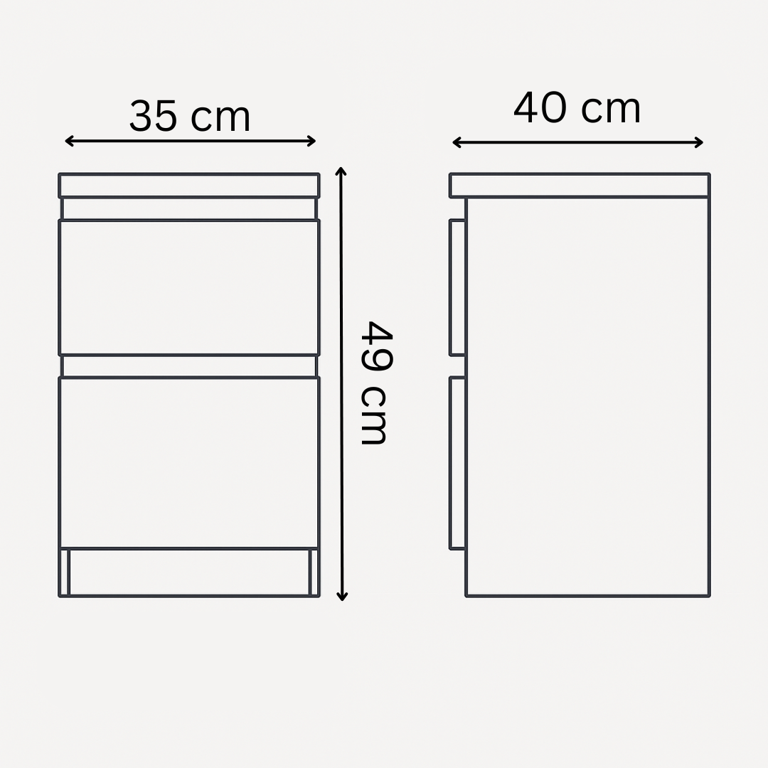 Kaiser System - Large Tresor Kommode mit ID-Card Lock